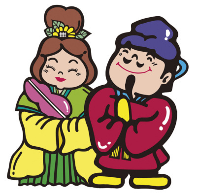 たいし君とあすか姫