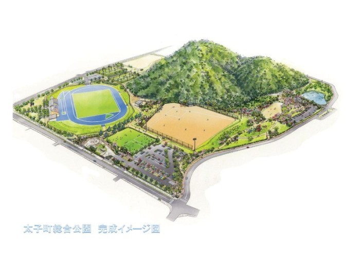 総合公園完成イメージ図