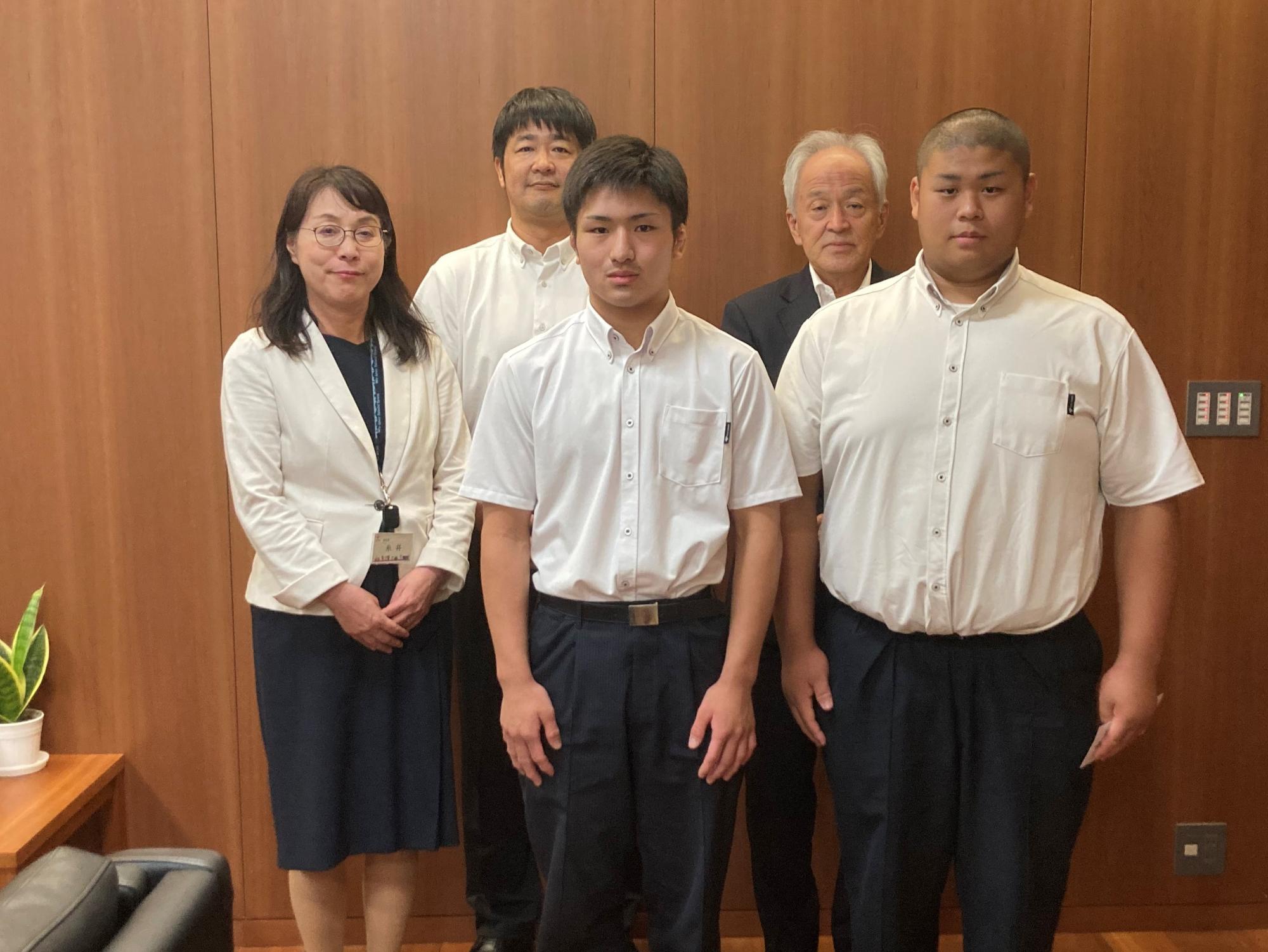 表敬訪問(柔道)令和6年