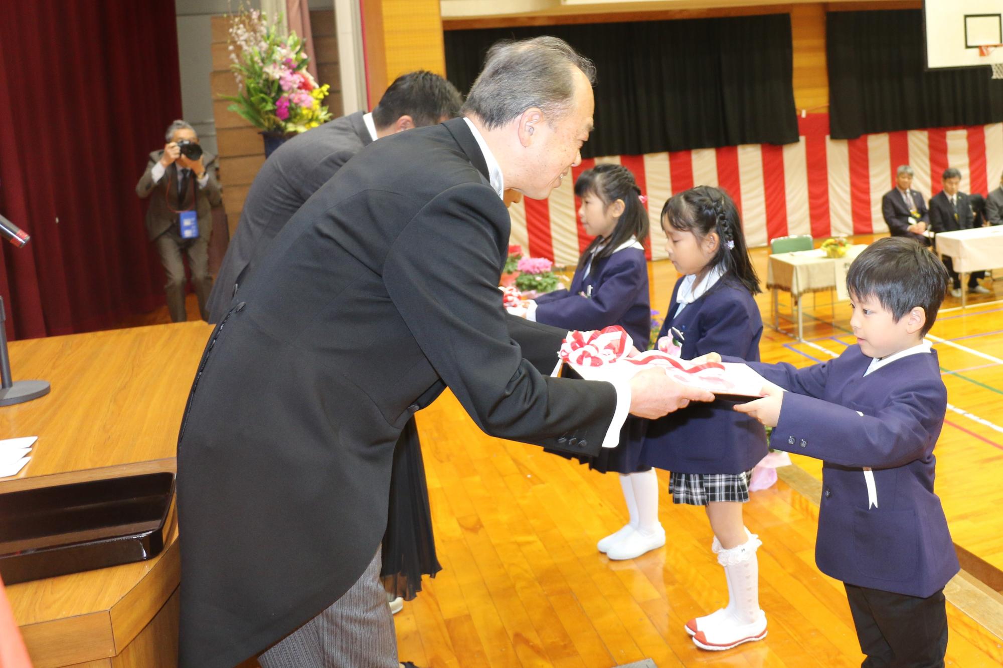 龍田小学校入学式2