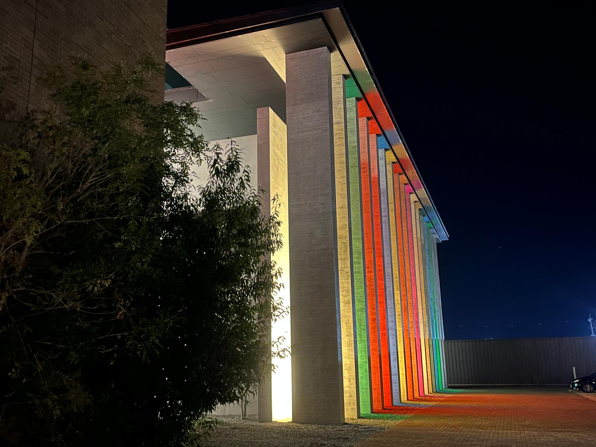 SDGsライトアップ写真