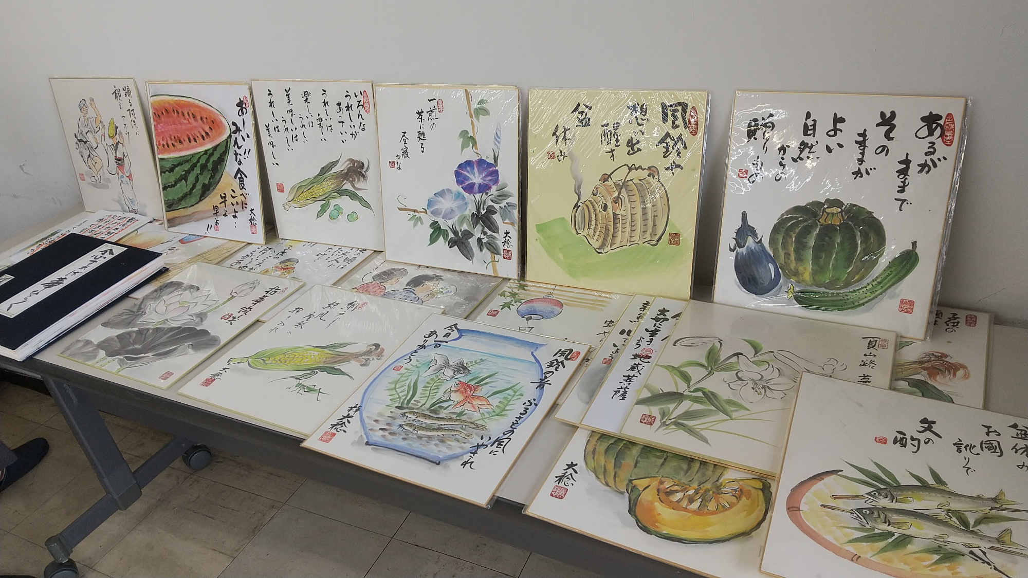 俳画教室