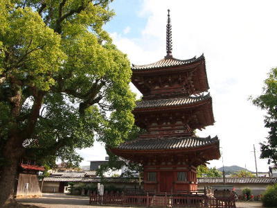 斑鳩寺三重塔の彫刻