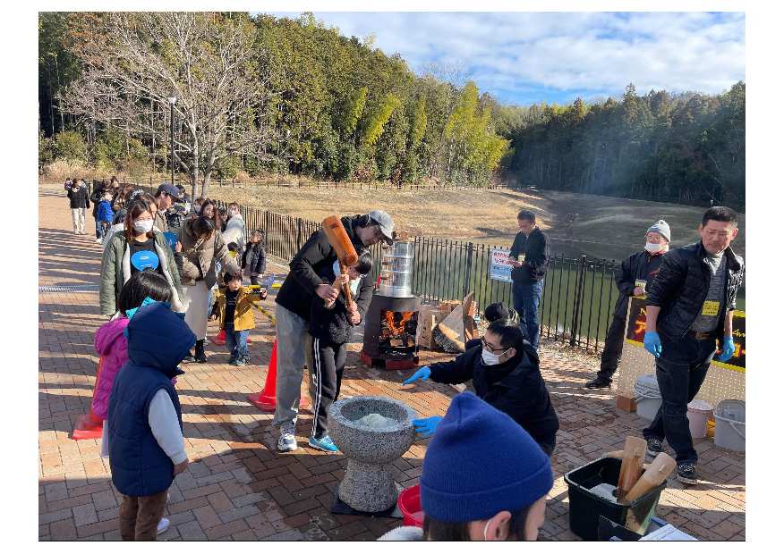 もちつき交流会2023写真２