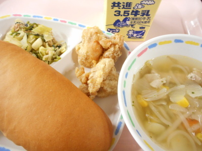 鶏肉のレモンソース