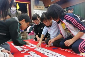 平成28年度のかるた大会の様子