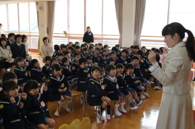 幼稚園入園式1
