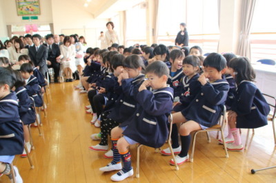 幼稚園入園式2