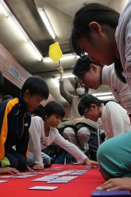 平成27年度のかるた大会の様子