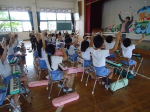 太田幼稚園の鍵盤ハーモニカ講習会2