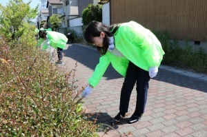 企業市民の清掃活動の様子6