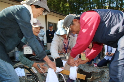 応急手当の訓練