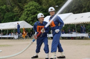 令和元年消防操法大会の様子の写真3