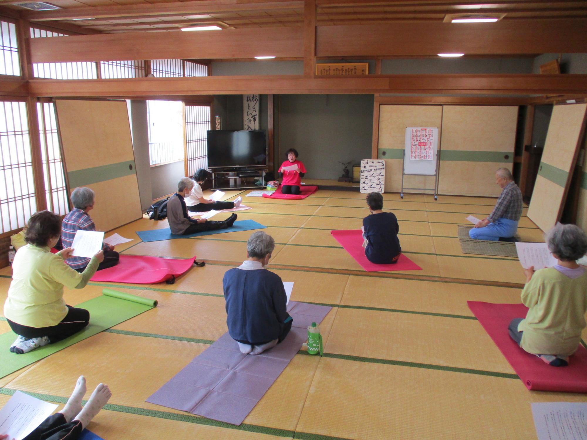 東洋体操講座風景