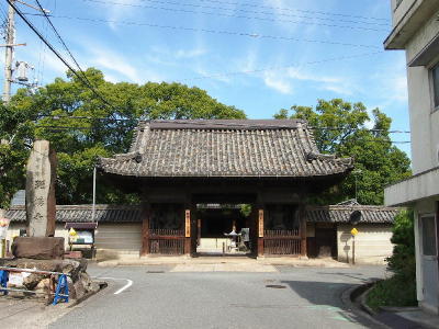 斑鳩寺仁王門